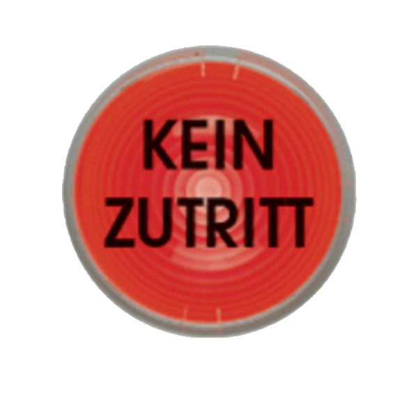 Folie KEIN ZUTRITT