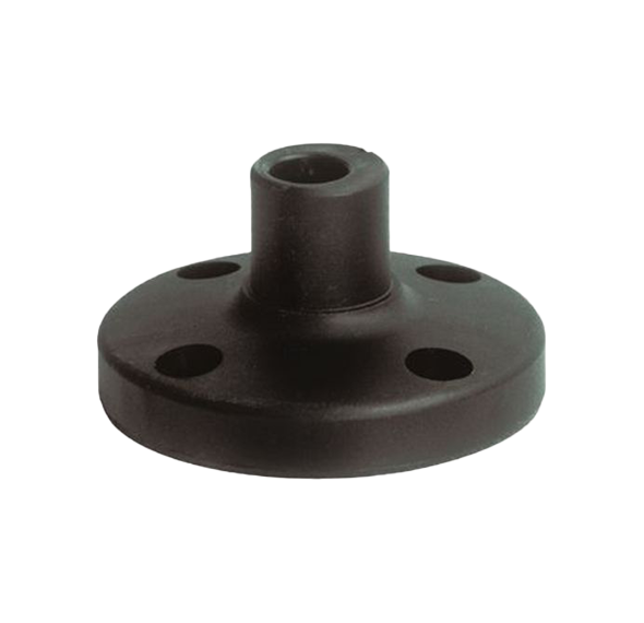 Pied synthétique pour tube ø 25mm  BK