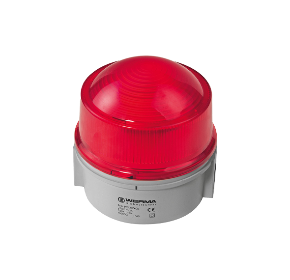 Feu à éclats double BWM 24VDC RD