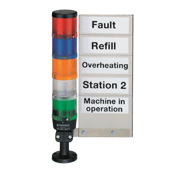 Beschriftungstafel komplett